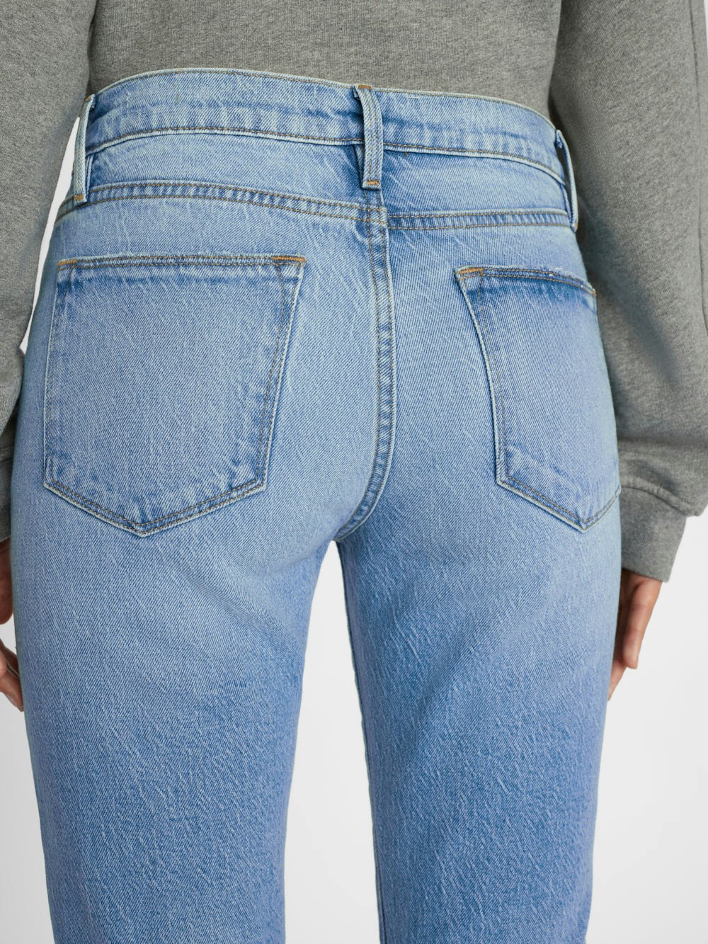 jeans back view